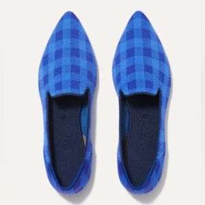 BRAND NEW Rothy’s Lazuli Gingham Pointed Loafer *Limited Edition*